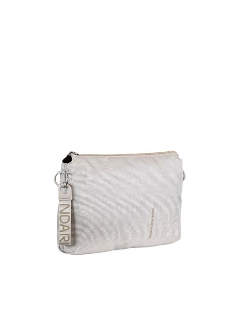 MD20 Crossover borsa a tracolla piccola MANDARINA DUCK | P10QMT51MWHITECAP GRAY